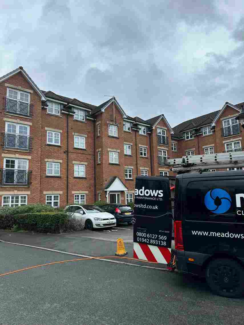 Apartment Block Window Cleaning Bolton