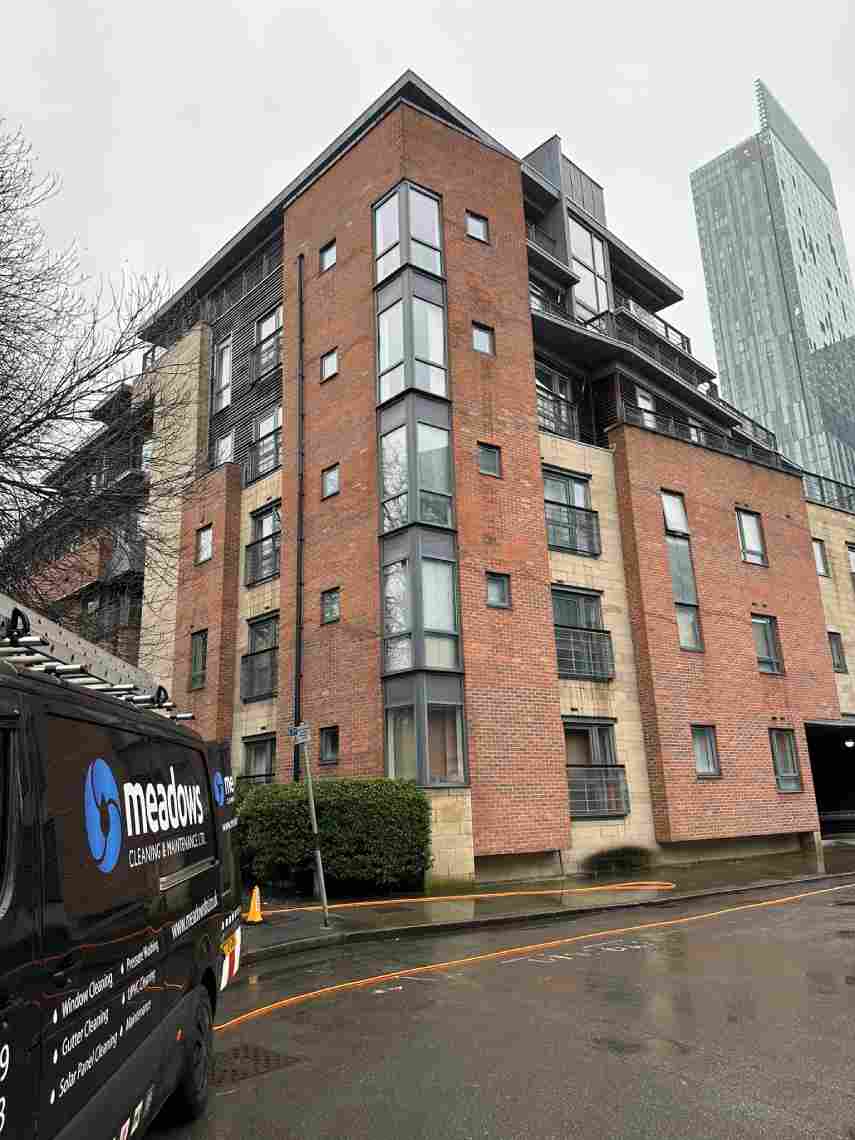 Apartment Block Window Cleaning Manchester