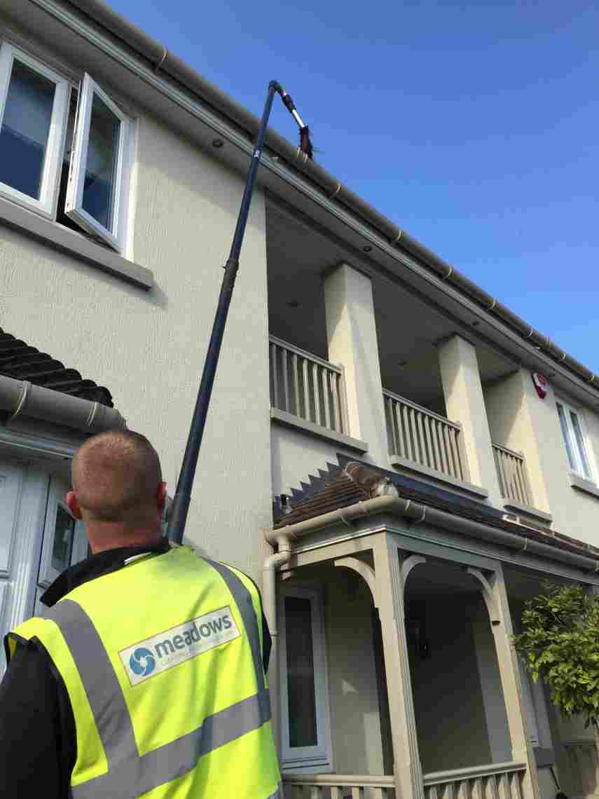 Clogged Guttering Unblocked