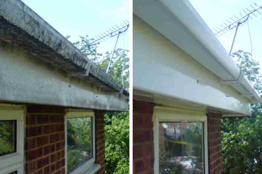 Fascias Soffits Cladding Gutters Cleaned